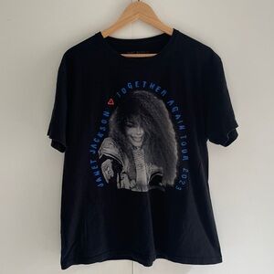 Janet Jackson Together Again 2023 concert tee
